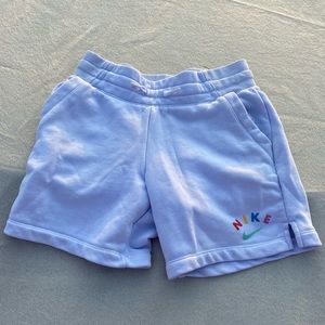 Nike shorts- light blue